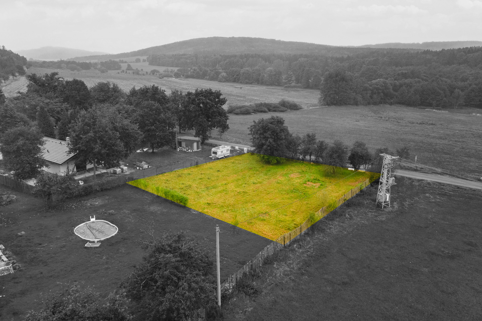 Prodej, pozemek 1 100 m², Bezděkov - Švihov